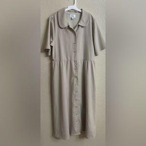 MCO Women’s Tan Brown Maxi Dress